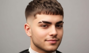 Cabelos masculinos curto