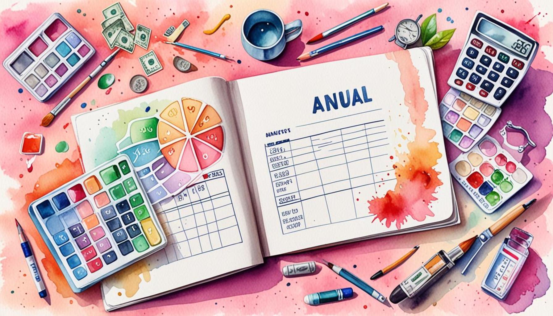 年間予算：月ごとの財務計画の立て方