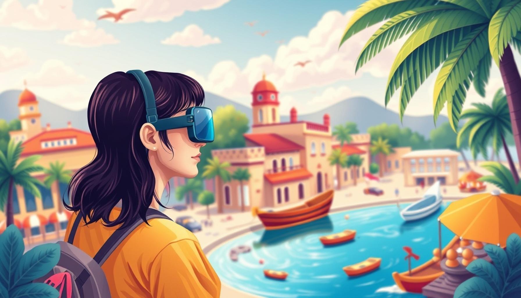 Virtuelle Realität und Tourismus: immersive Erkundung von Zielen, ohne das Haus zu verlassen